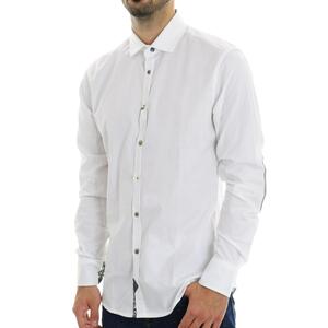 CAMICIA TOPPE BIANCO